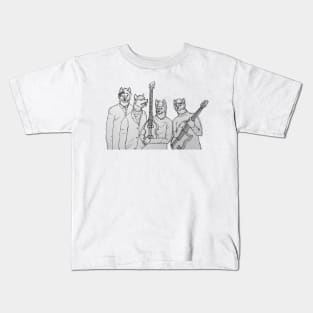 Wolf beatles Kids T-Shirt